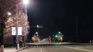 海阳市LED智能路灯改造项目圆满完成